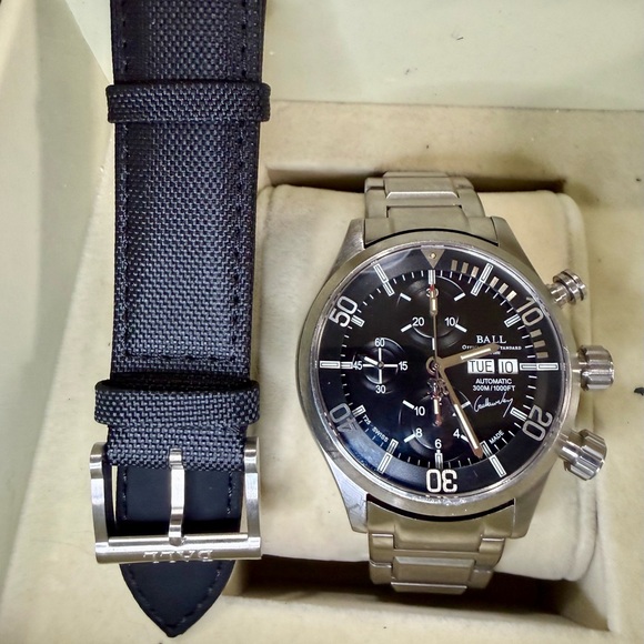 Ball Engineering Master II Diver Freefall Chronograph Day Date Mens Watch - Picture 8 of 8